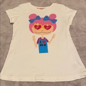 Mikihouse. Girl’s cotton tshirt